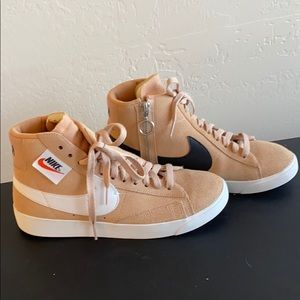 Nike tan suede Nike blazers